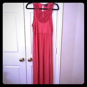 Tommy Bahama Crochet Maxi Dress XL
